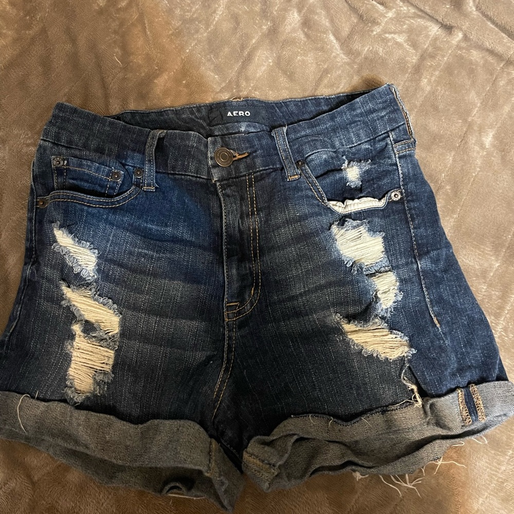 Aeropostale Highrise Curvy Shorts